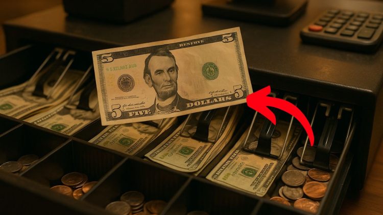 This Misprinted $5 Bill Pulled From a Cash Drawer Now Worth Thousands